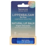 Balsam de buze cu unt de shea organic - benecos Natural Basics