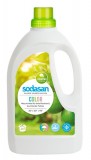 Detergent Bio Lichid Rufe Albe si Color Lime, 1.5 L - Sodasan